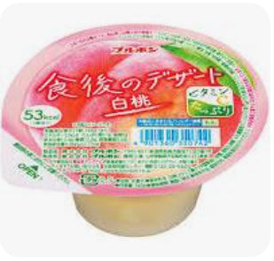波旁-餐后甜品白桃果冻-140g