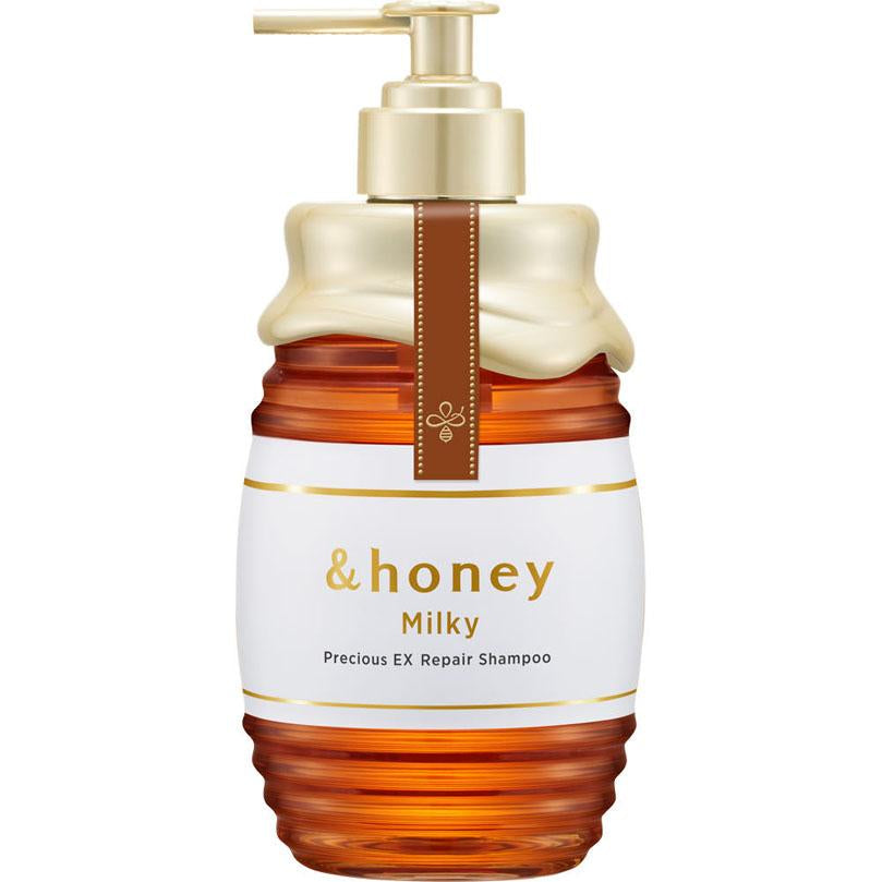 &Honey-安蒂花子-EX牛奶修复洗发水1.0-500ml