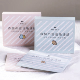 萝萝拉-便利贴吸油纸-80片-盒装款