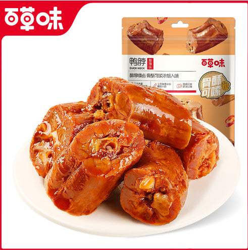 百草味-鸭脖（五香味）170g