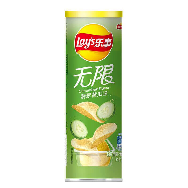 乐事-无限-青瓜味薯片-90g
