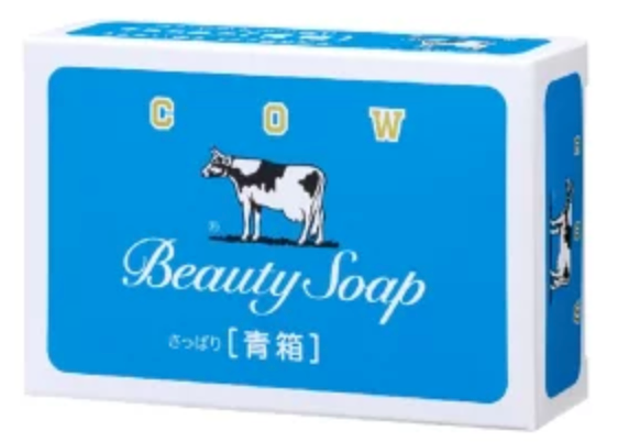 Kyoshinsha-牛奶皂牛牌蓝盒装-90g
