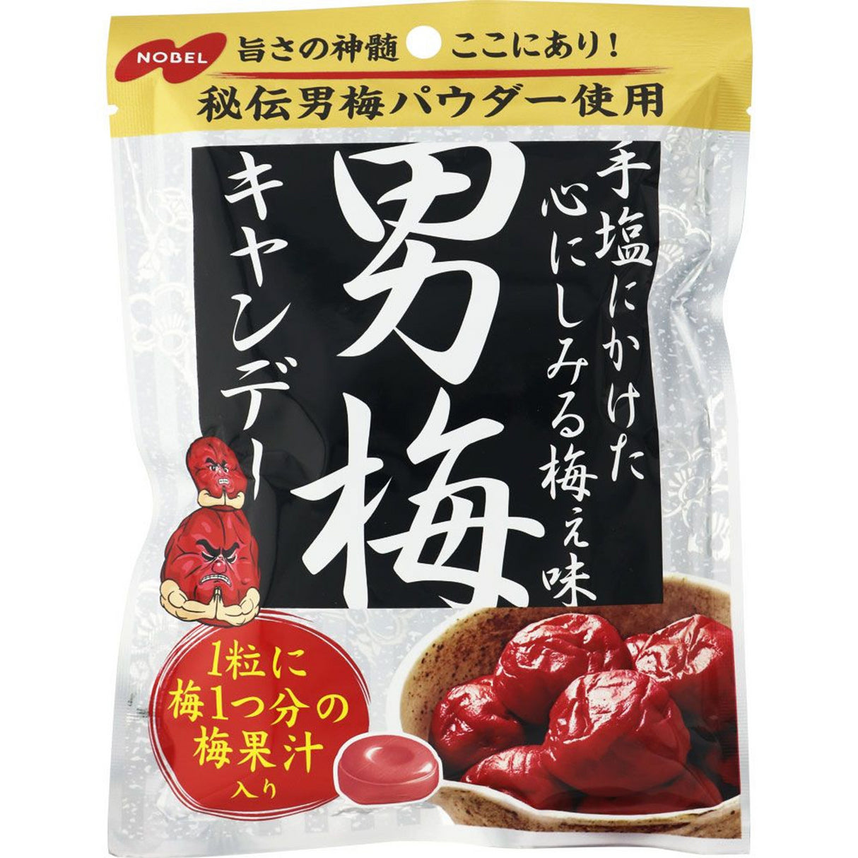 NOBEL-诺贝尔-男梅糖80g