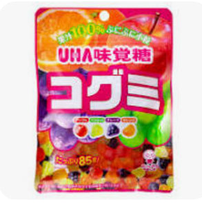 UHA-味觉糖-4口味水果果汁软糖-85g